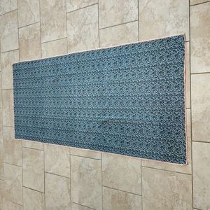 Manduka eQua Yoga Towel Black White Spotted